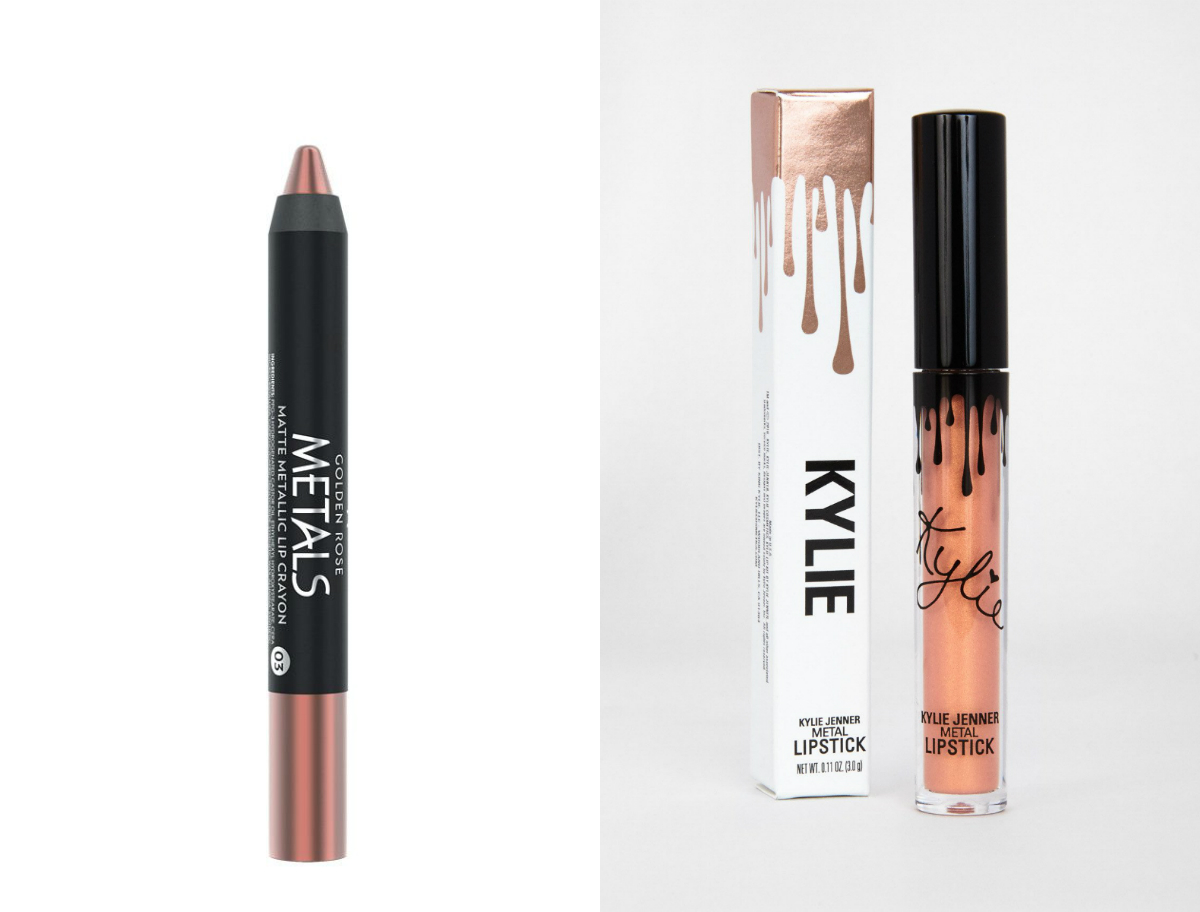 makeup trends 2018 metallic lipstick lips metals