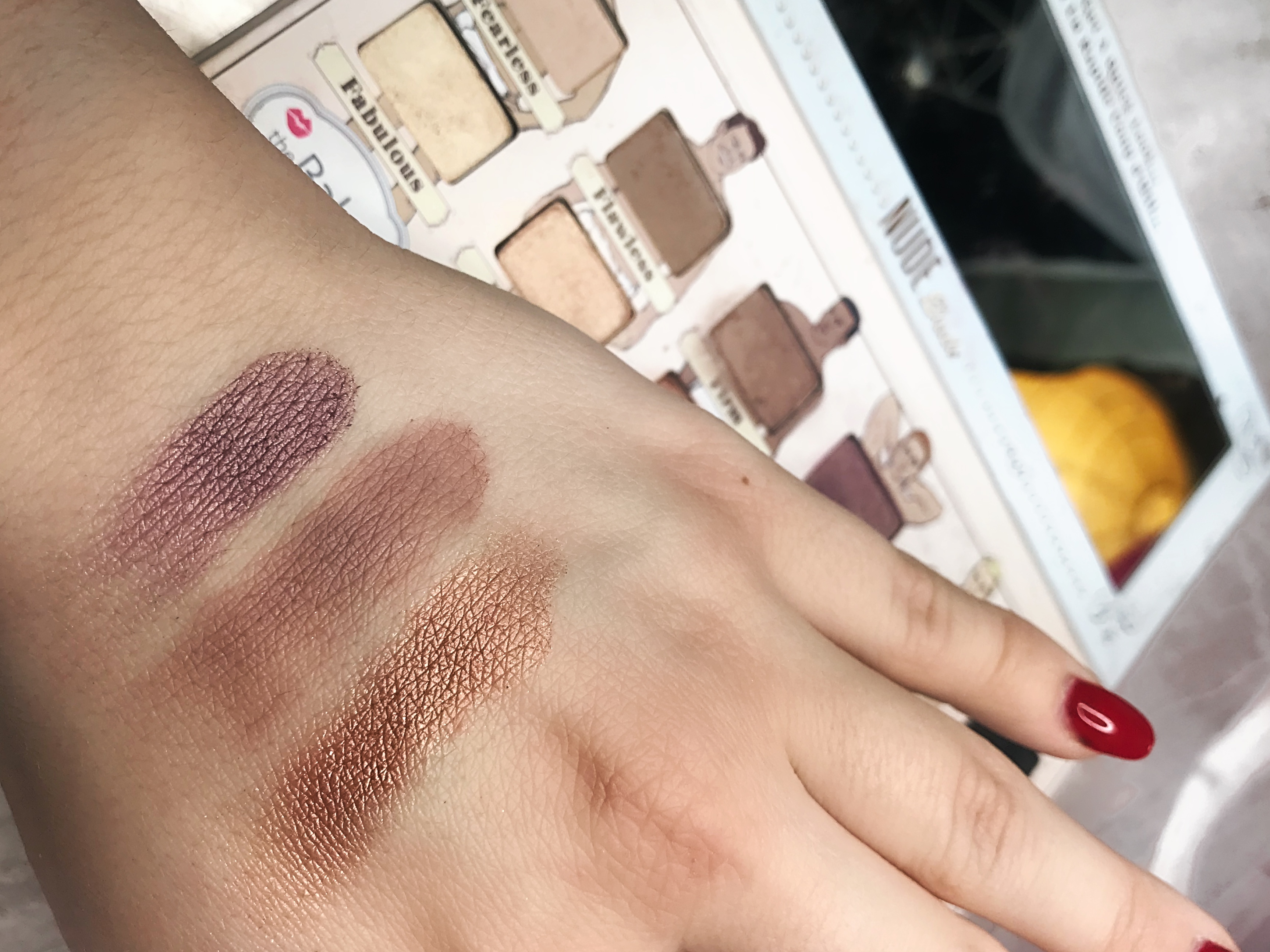 The balm nude dude swatches