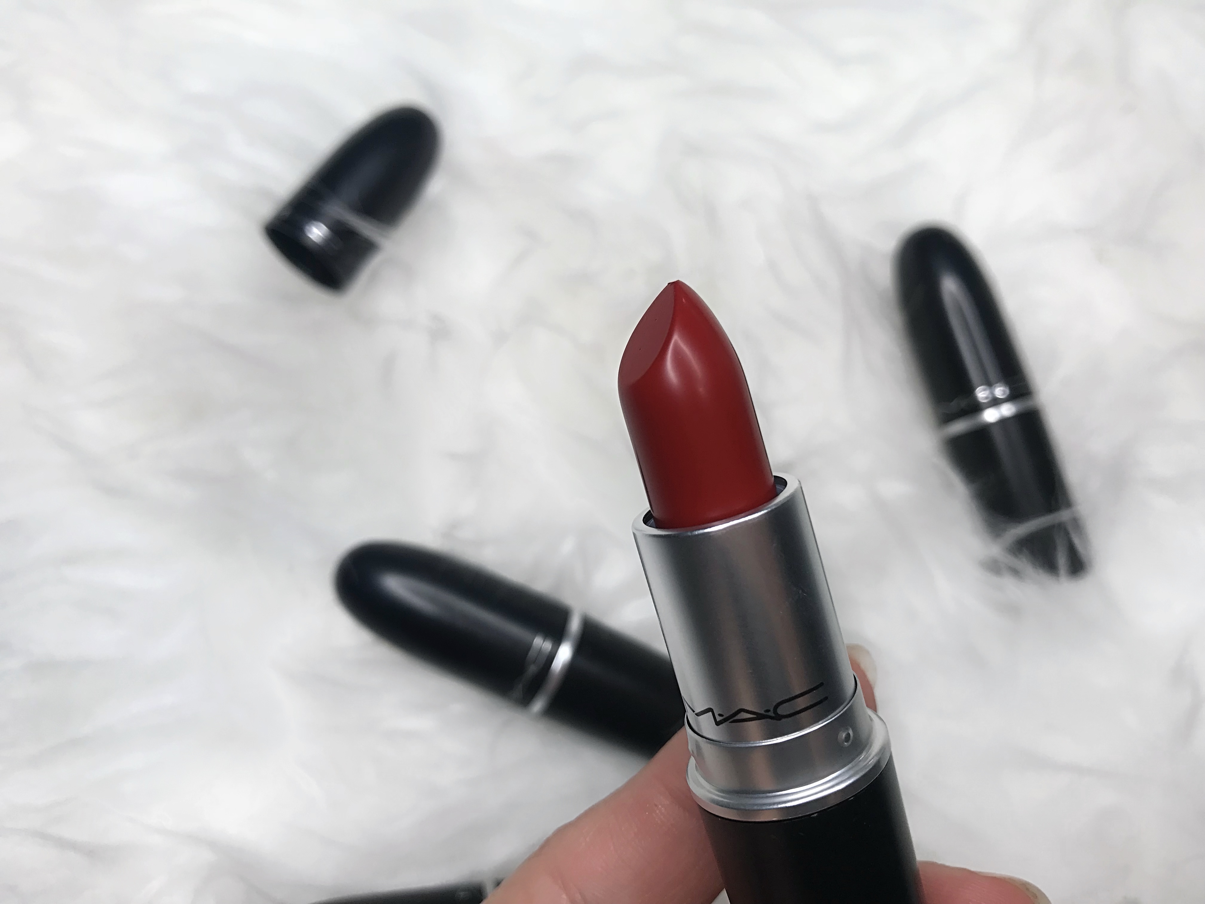 mac lipstick szminka russian red