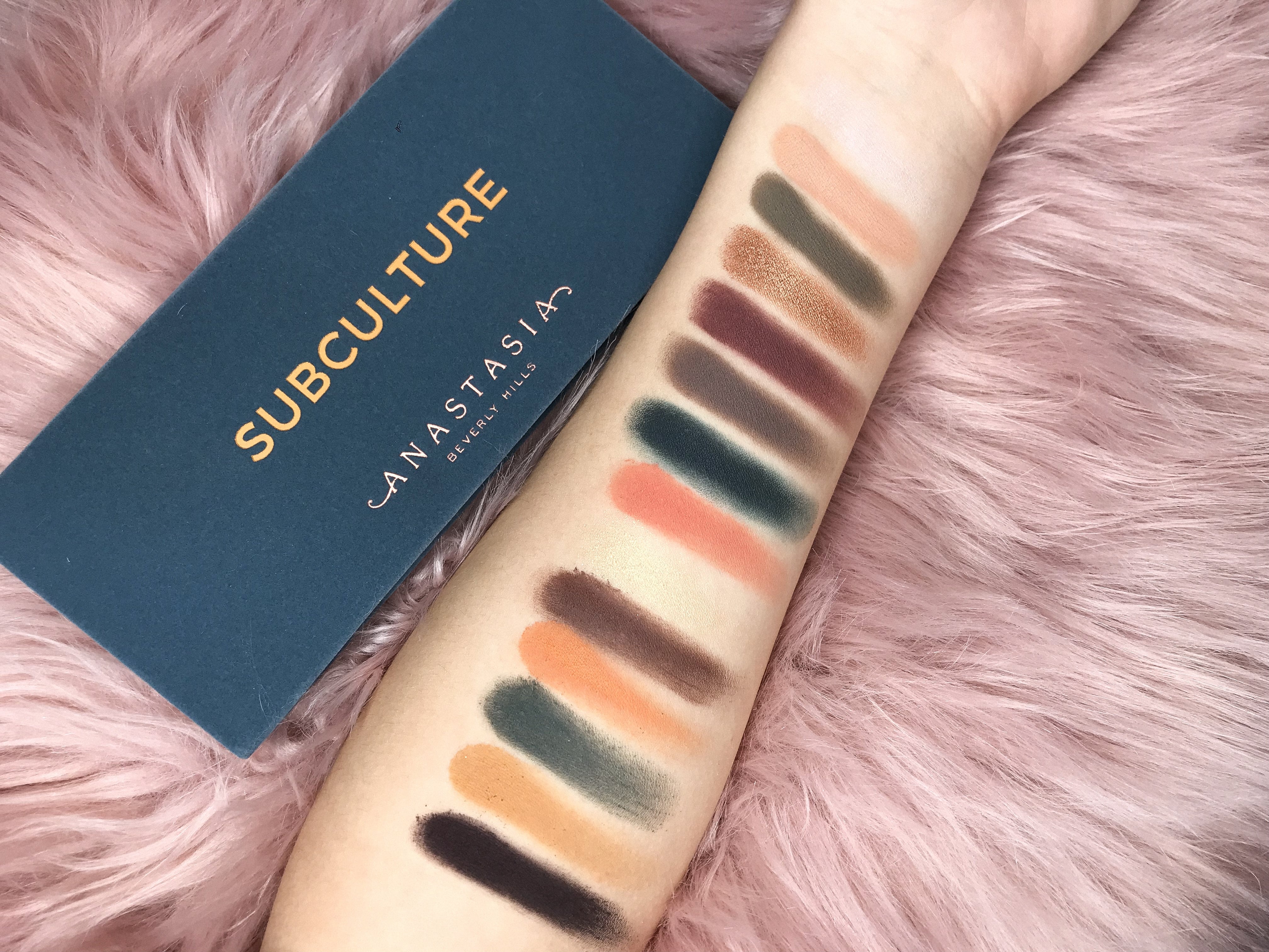 anasrasia beverly hills subculture swatches